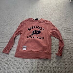 Rowing Blazers Nantucket Track & Field Sweatshirt - Pink